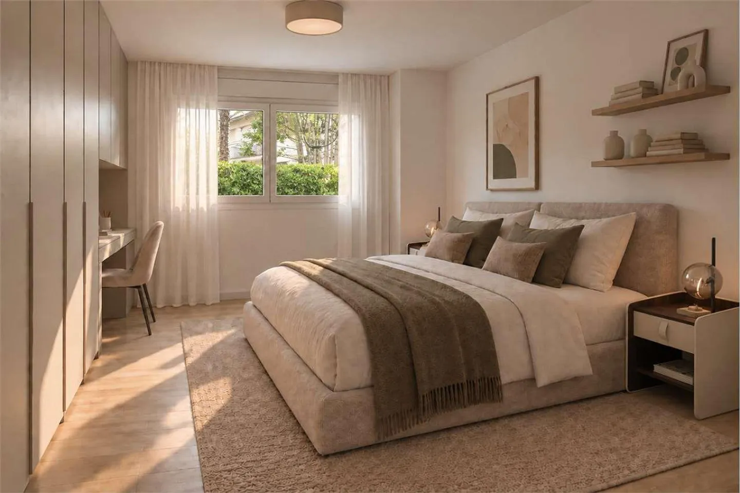 Elegant 3.5-room apartment with terrace and open view - Photo 9 of 9