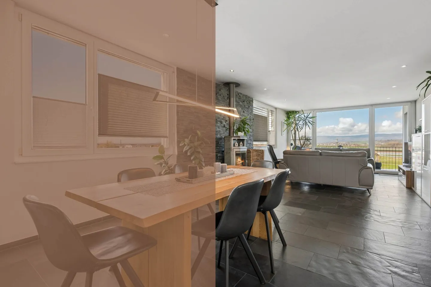 Lumineux appartement de 4.5 pièces avec vue imprenable - Photo 1 sur 13