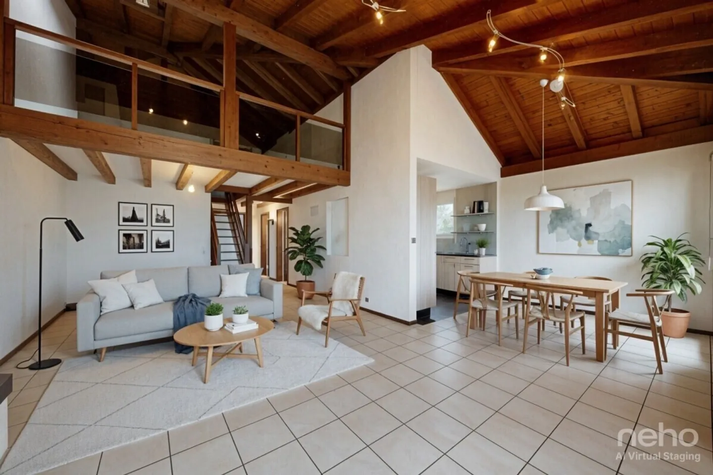 Dachgeschosswohnung mit Seeblick - Foto 3 von 13