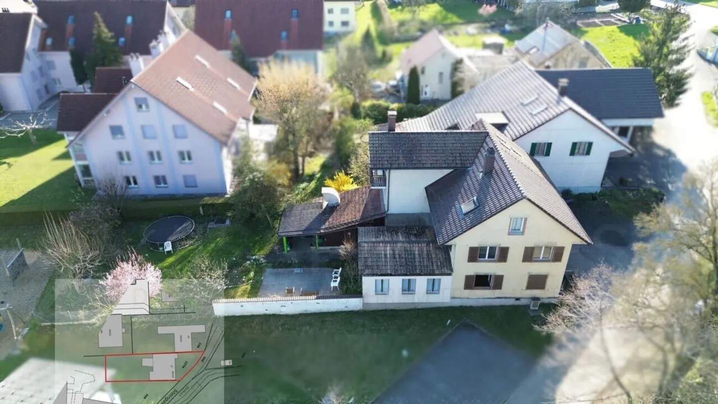 Vivere con charme - attraente casa bifamiliare a Niederbipp con potenziale e posizione tranquilla - Foto 23 di 23