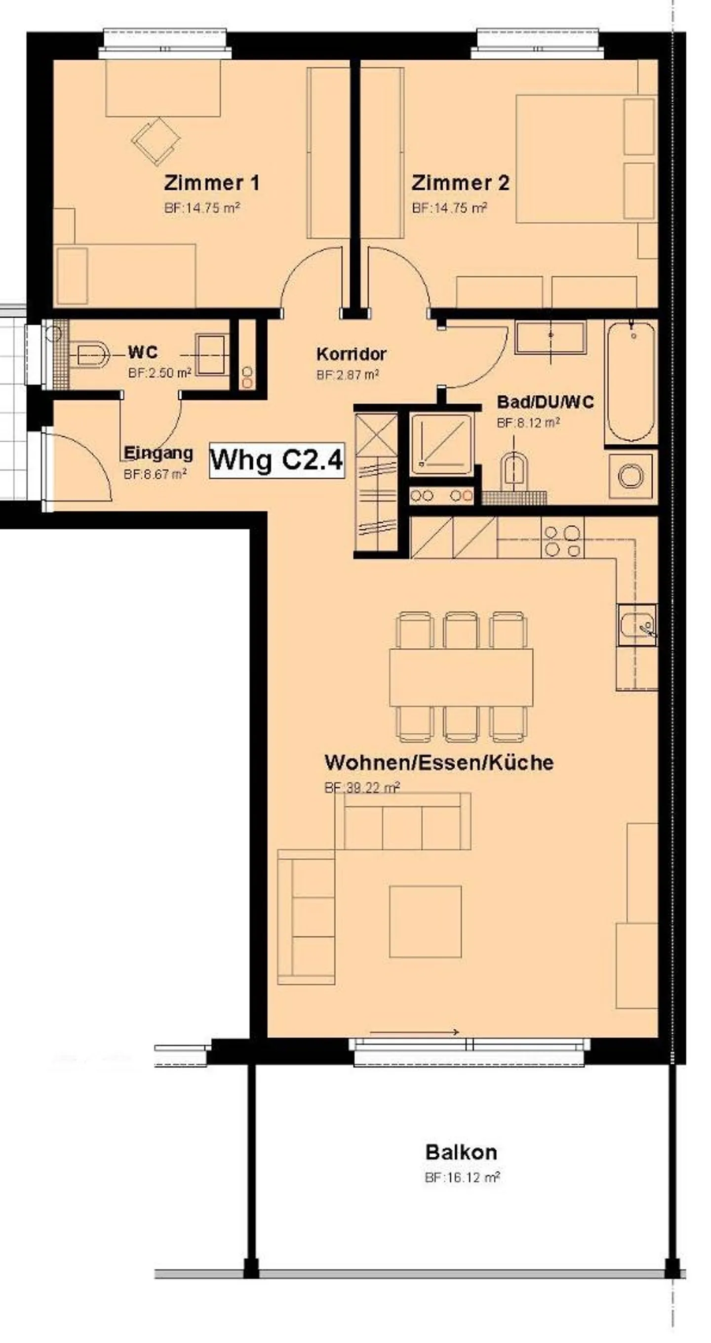Charmante Wohnung für Paare - Foto 8 von 8