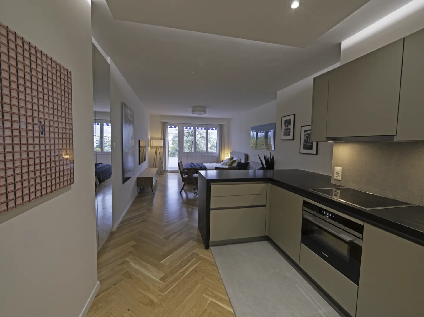 Miremont, Champel, appartamento di lusso con balcone e vista, arredato - Foto 1 di 6
