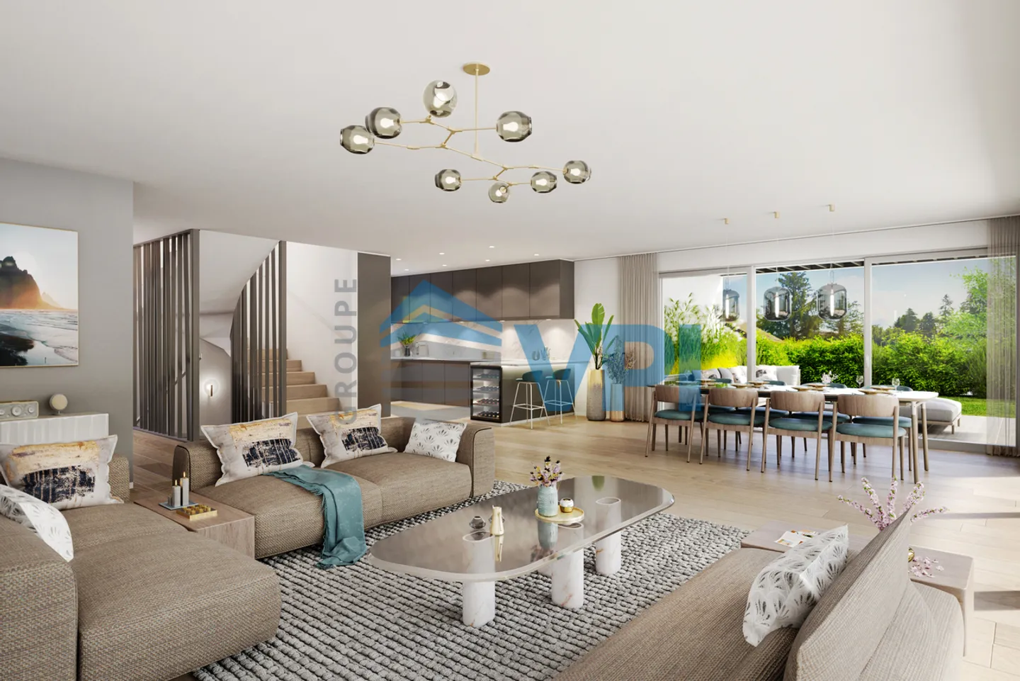 Gli Atoles "1" su progetto di alta qualità certificato Minergie® - Foto 4 di 7