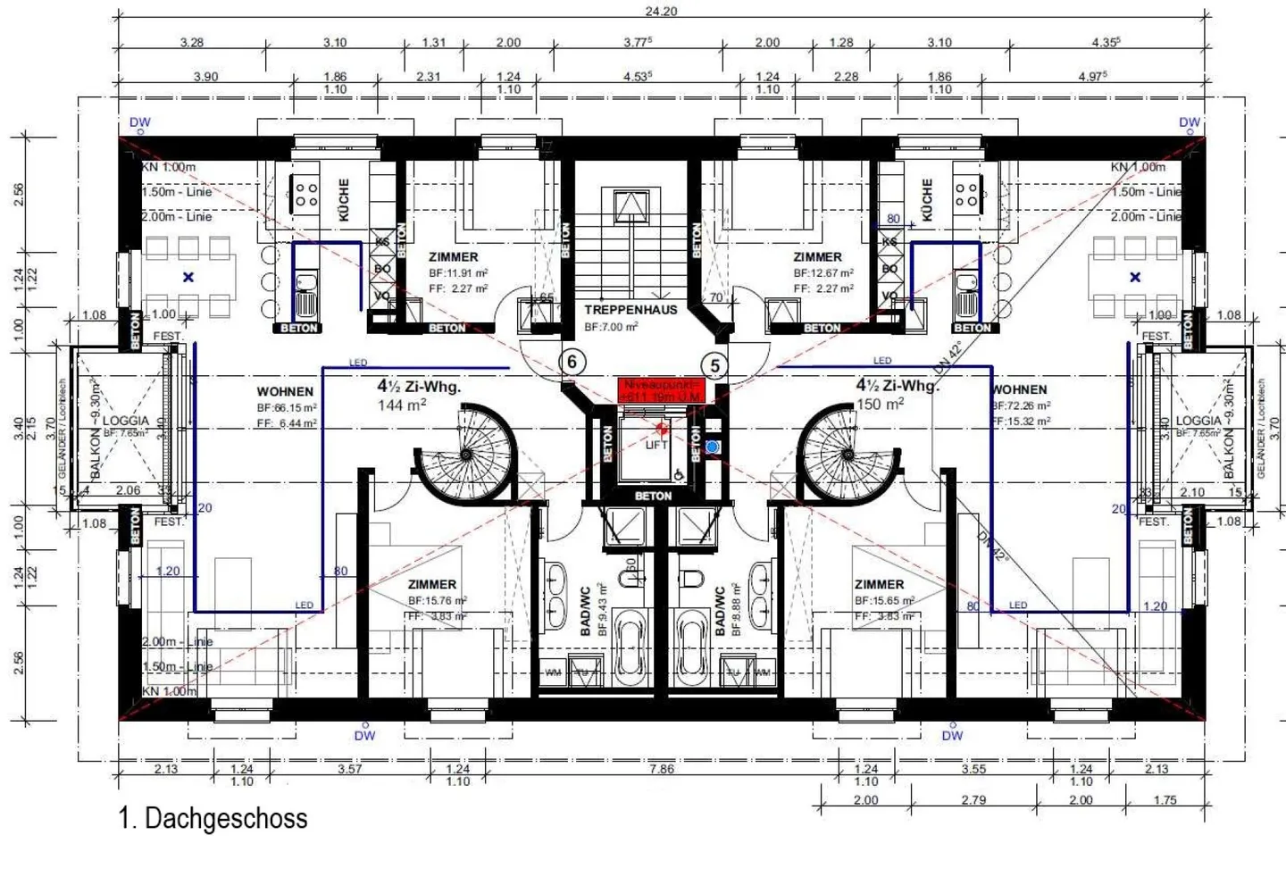 Zu verkaufen 4½ Zi.-Whg., an der Maugwilerstrasse 40 in 9552 Maugwil (Steuerfuss 9500 Wil) - Foto 6 di 12
