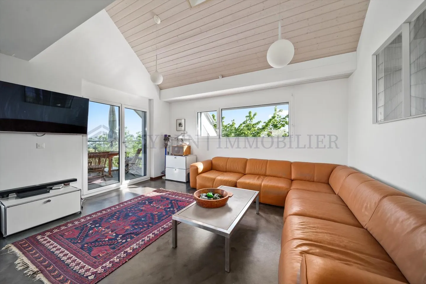 Exklusiv !! Superbe 6.5 Zimmer im letzten Stock, mit Blick auf den See - Foto 7 von 13