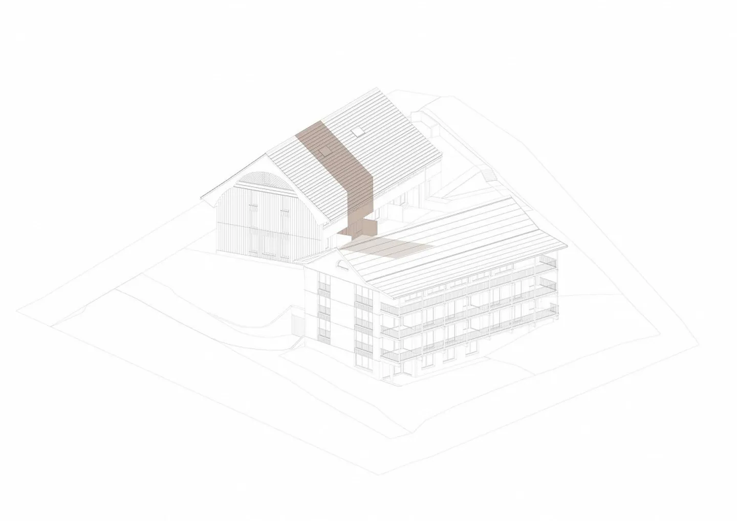Villigerscheune 6.5 Room Middle Row House - South - Photo 1 of 13