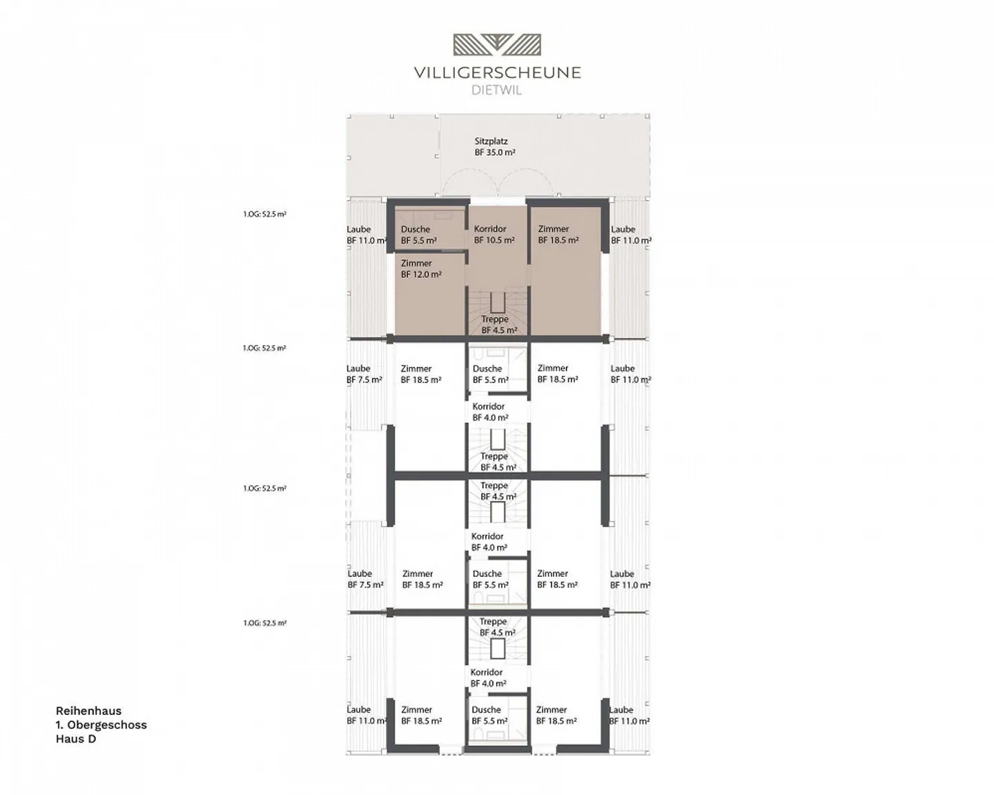 Villigerscheune 6.5 Room End Townhouse - North - Photo 9 of 13