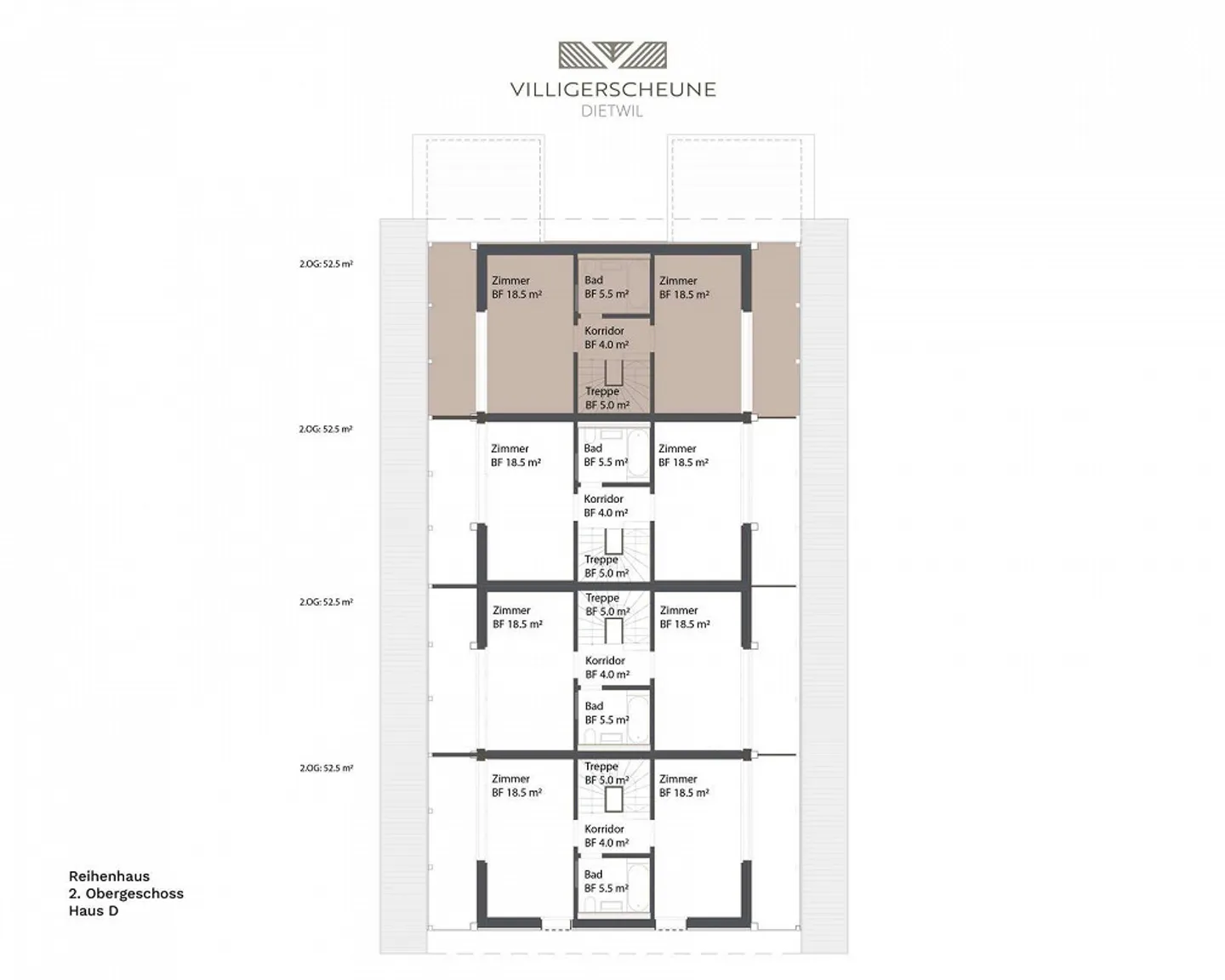 Villigerscheune 6.5 Room End Townhouse - North - Photo 10 of 13