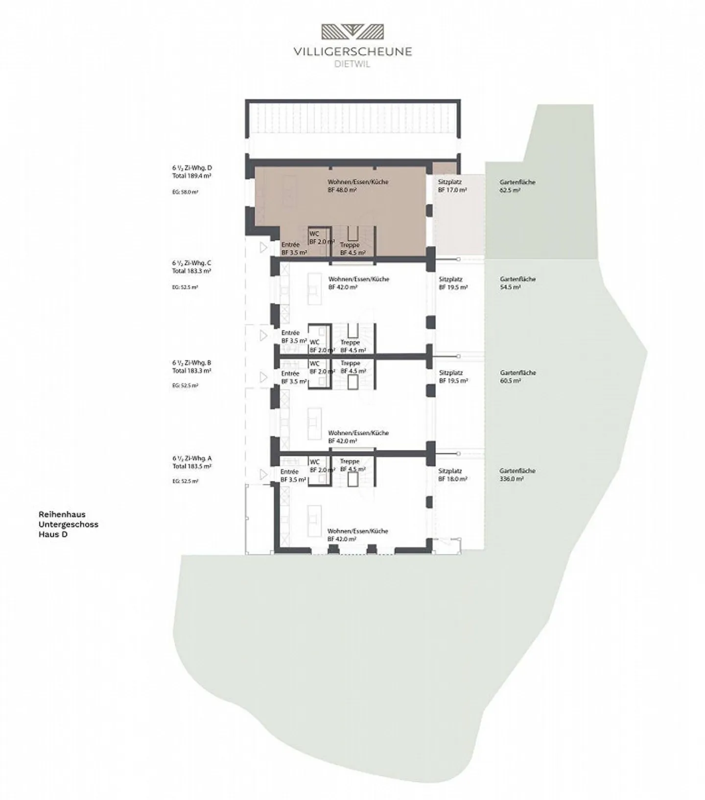 Villigerscheune 6.5 Room End Townhouse - North - Photo 8 of 13