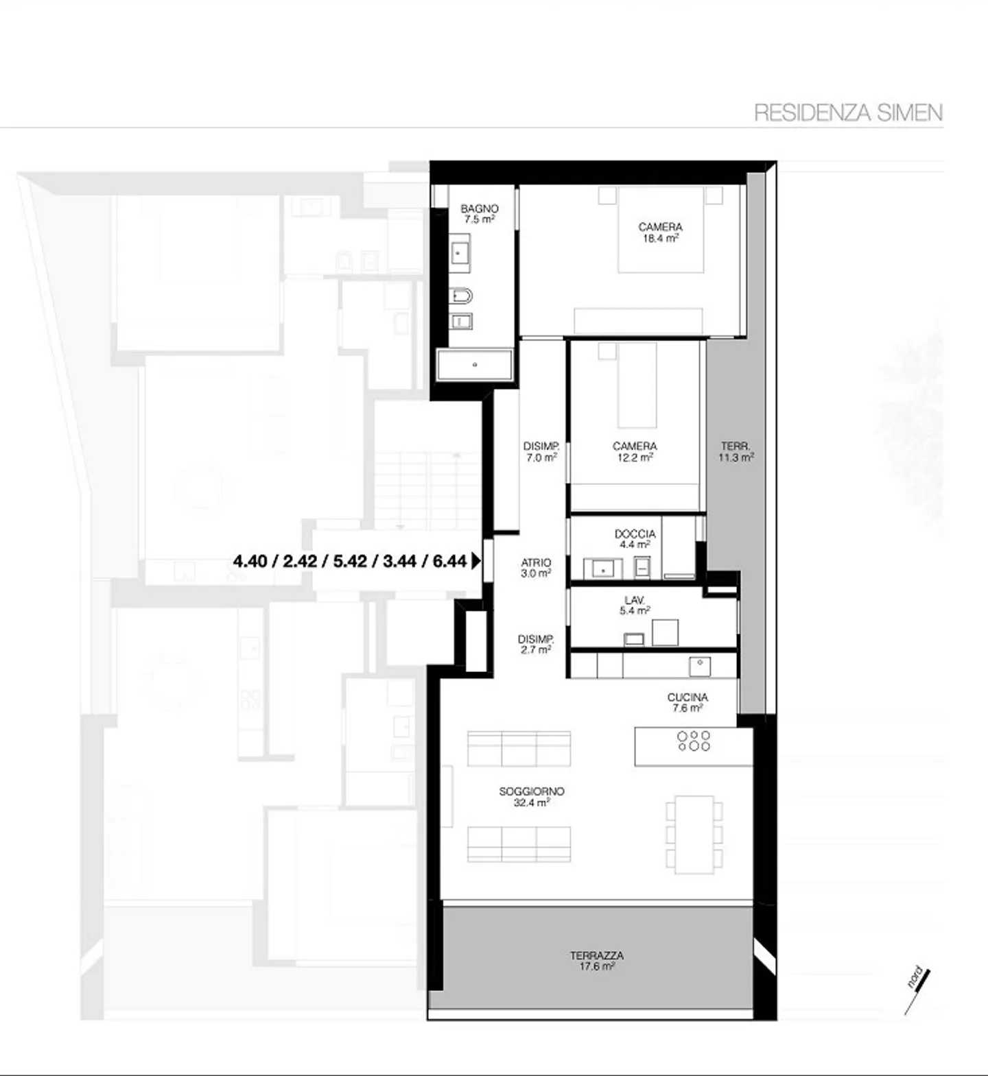 New modern 3.5-room apartment in Minusio - Photo 8 of 8