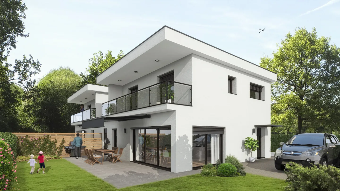 Semi-Detached Villa Close to the Lake and Train Station in Cheyres - Photo 1 of 6