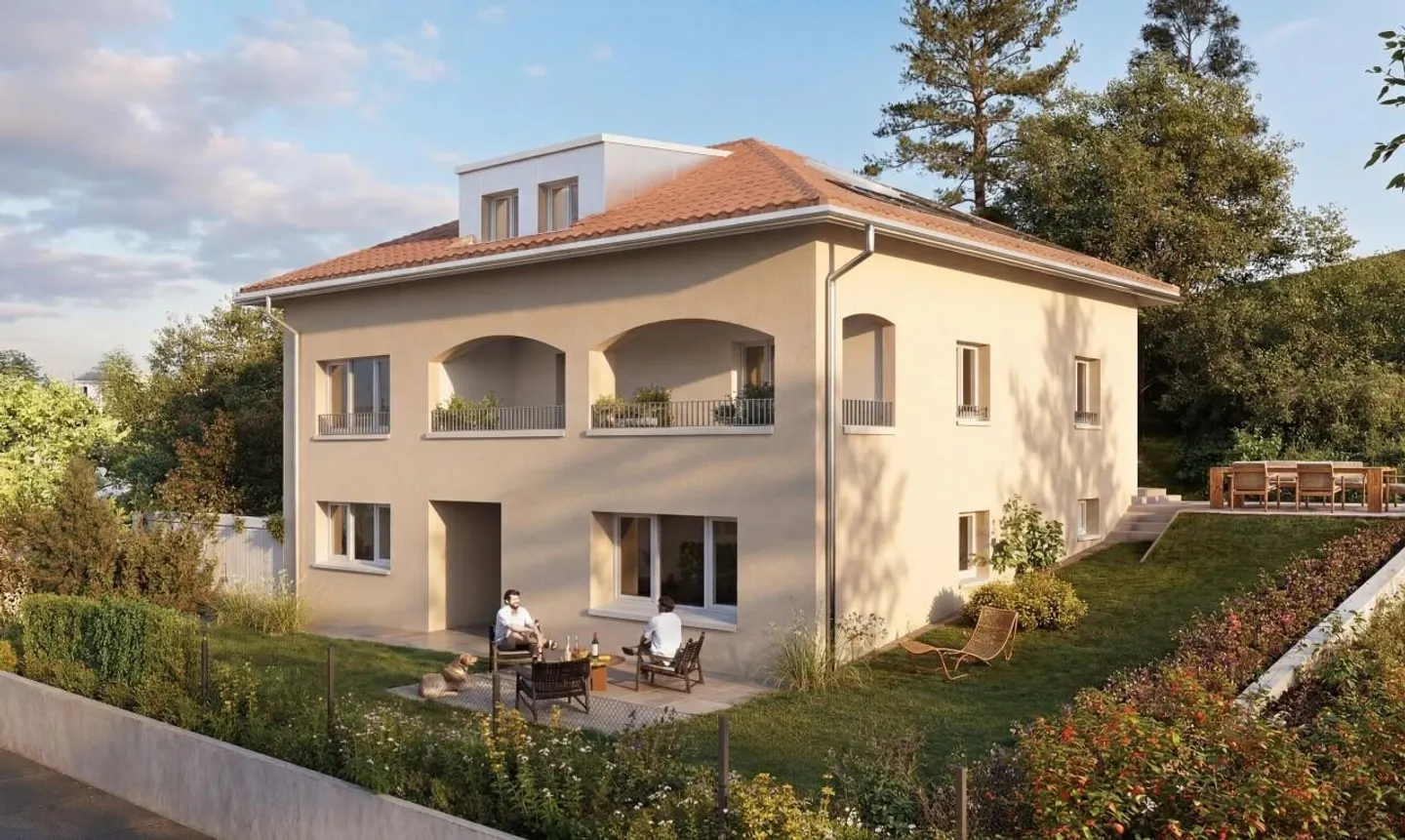 New detached house with a view of the Alps and independent accommodation - Photo 7 of 11