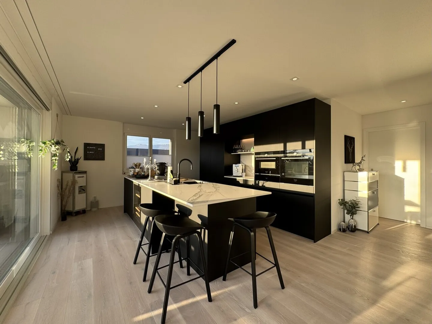 4.5 Z.-Attika Wohnung, 177m2 Netto Wohnfläche, 145m2 Dachterrasse - Foto 4 von 12