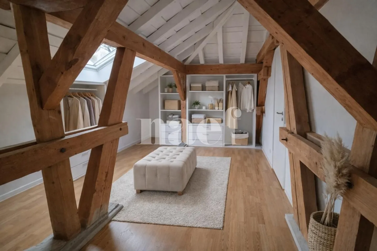 1ER LOYER NET OFFERT !! Exceptionnel, atypique, superbe 4 pièces avec poutres ap - Photo 5 sur 7