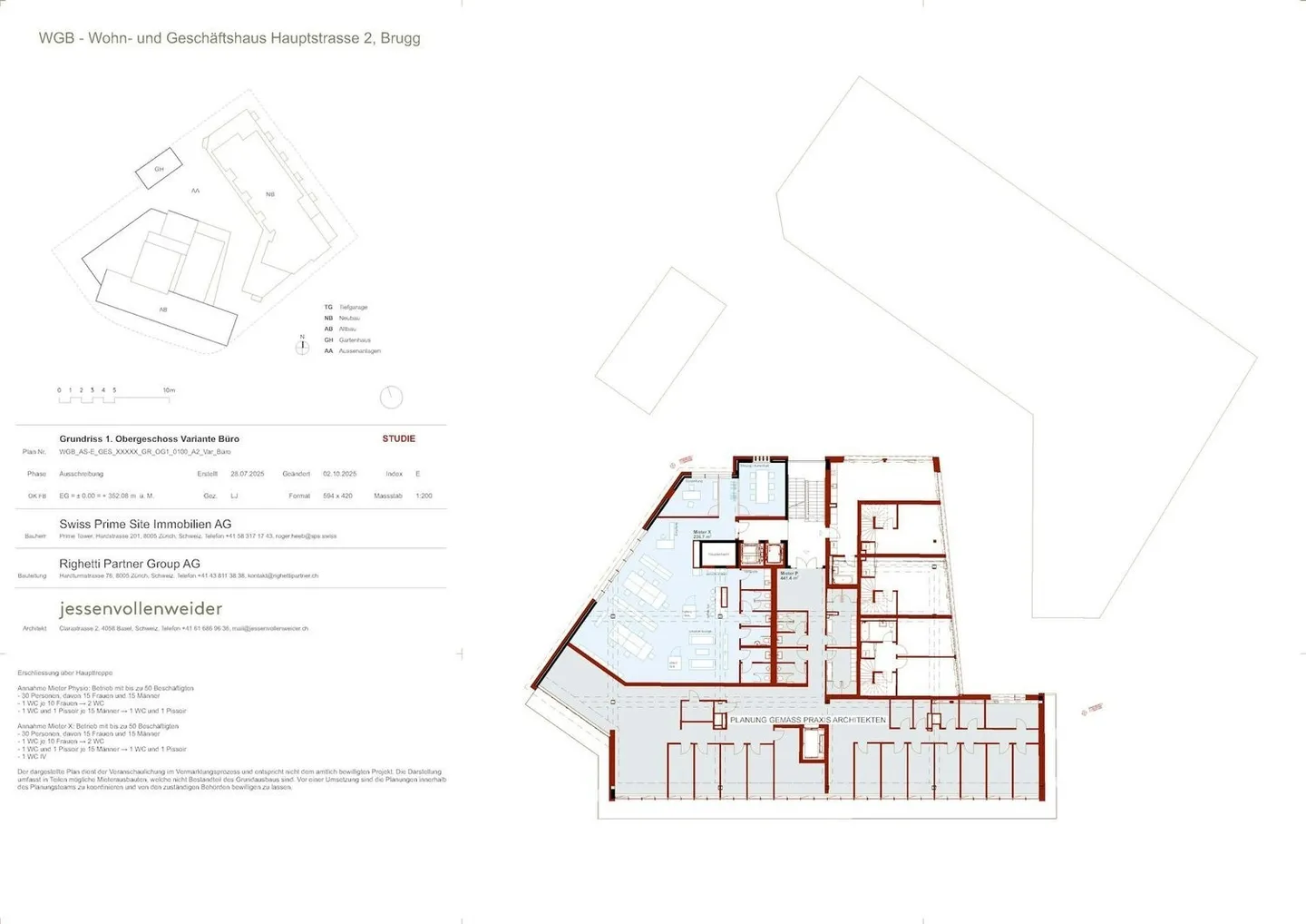 Your new office or practice location on 235m² in Brugg - stylish and comfortable! - Photo 5 of 6