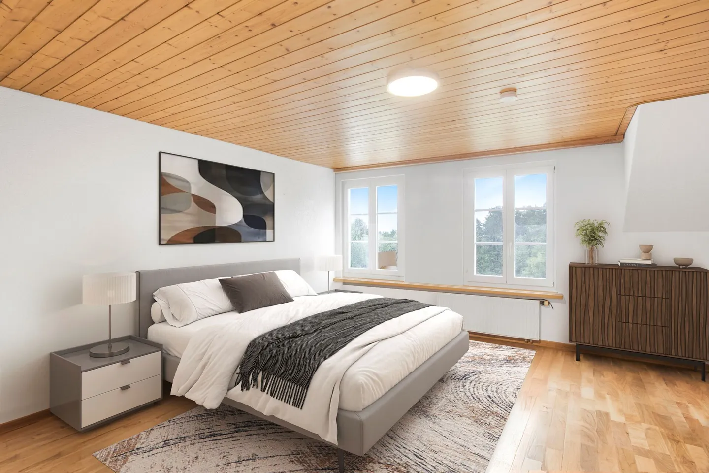 Casa unifamiliare ristrutturata con giardino - Foto 5 di 13