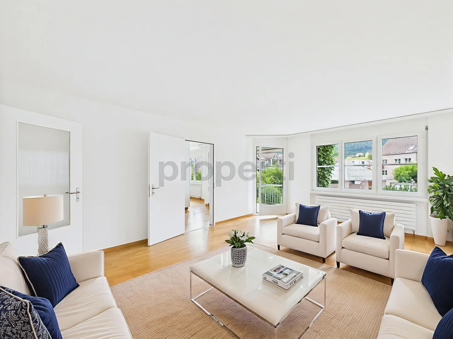 Appartement de jardin 3.5 pièces attrayant avec piscine à Dulliken - Photo 2 sur 13