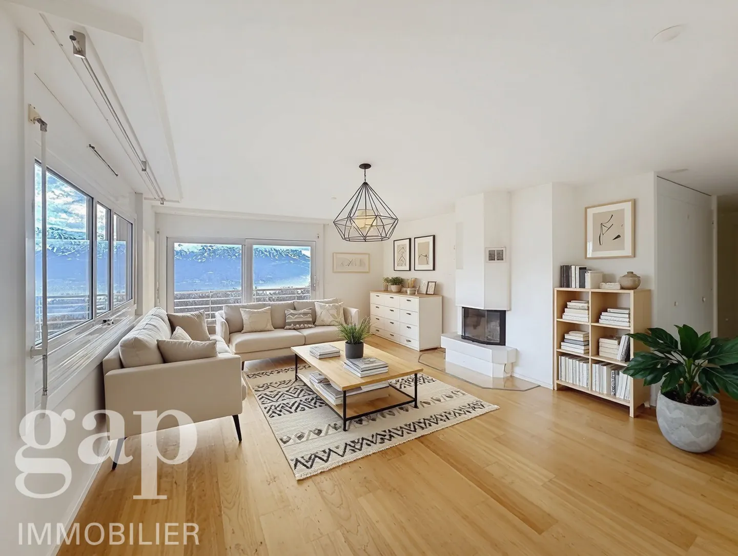 Superbes 3,5 Zimmer mit atemberaubendem Blick – Chardonne - Photo 2 sur 8