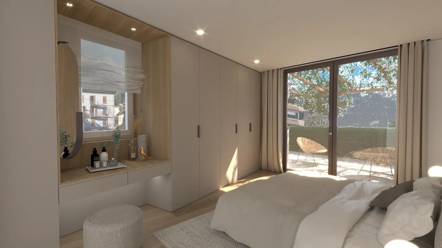 3.5 Room Apartment in Sierre - Photo 7 of 12