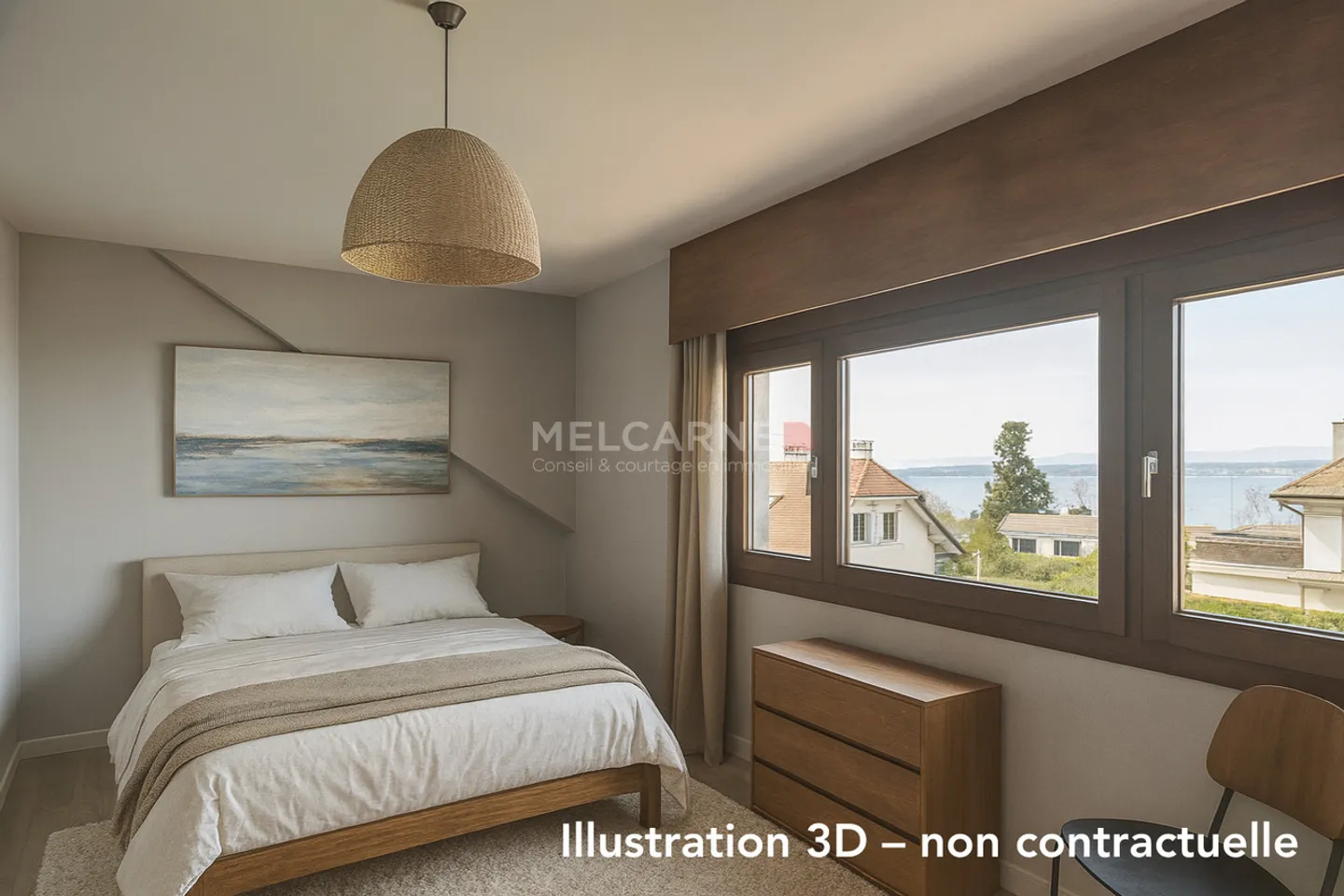 Einzelvilla mit privatem Zugang zum See - Foto 2 von 4