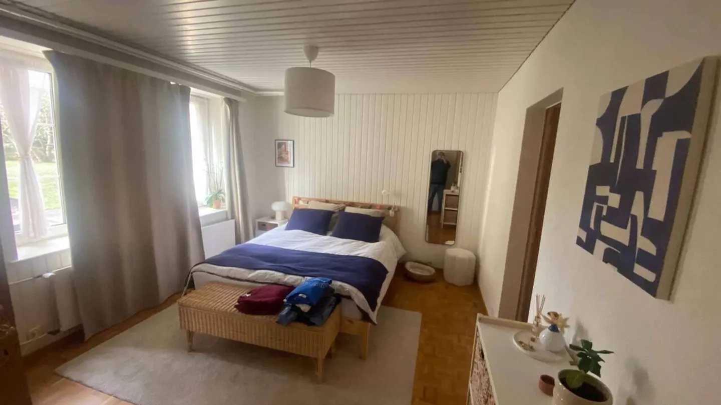 Charmante 2-Zimmer-Wohnung mit separatem Eingang Valeyres-sous-Montagny - Foto 5 von 11