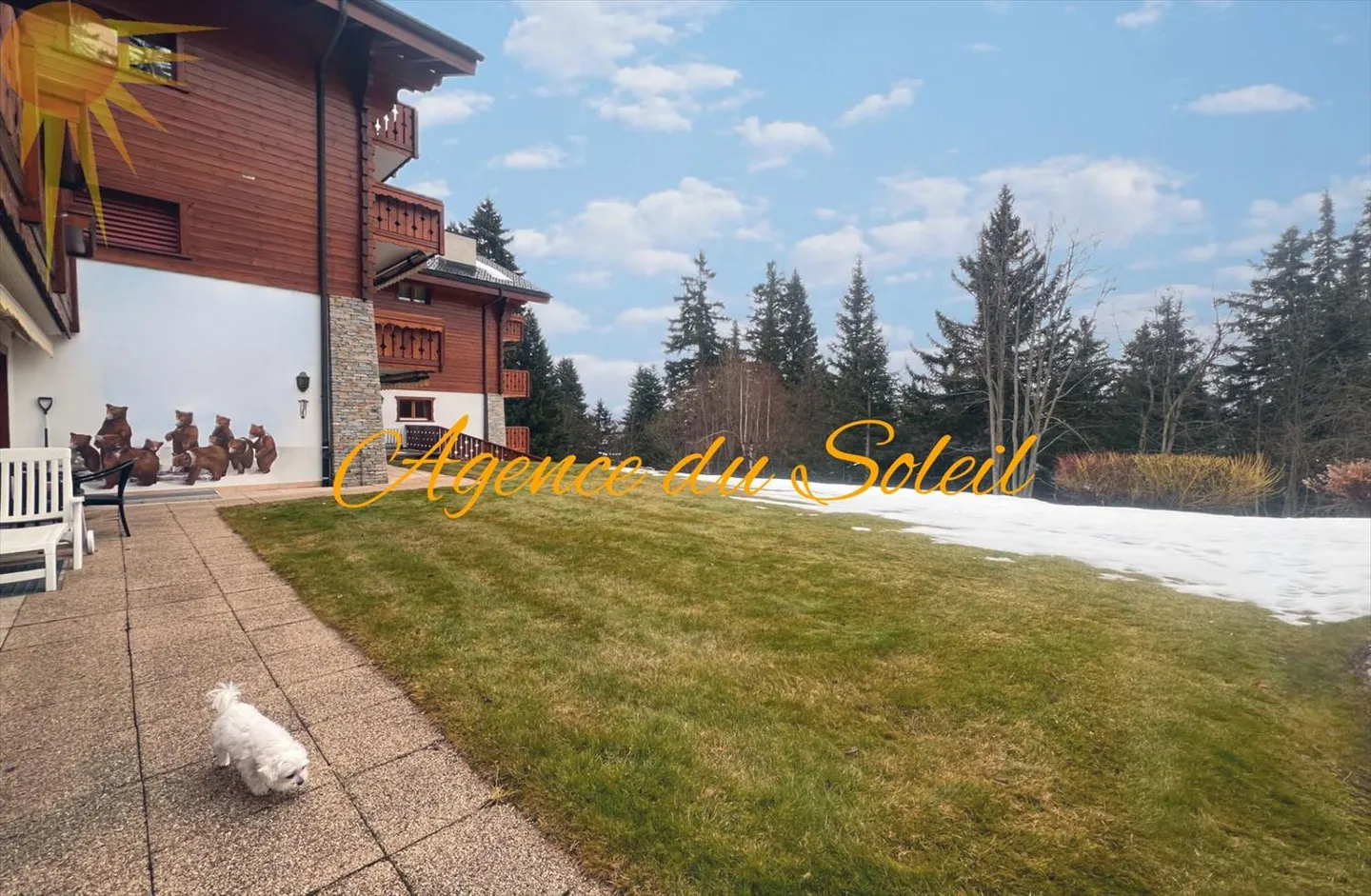 Magnifica proprietà con 4,5 vani + 3,5 vani + stanza di servizio, giardino, piscina privata nel cuore di Crans! - Foto 3 di 13