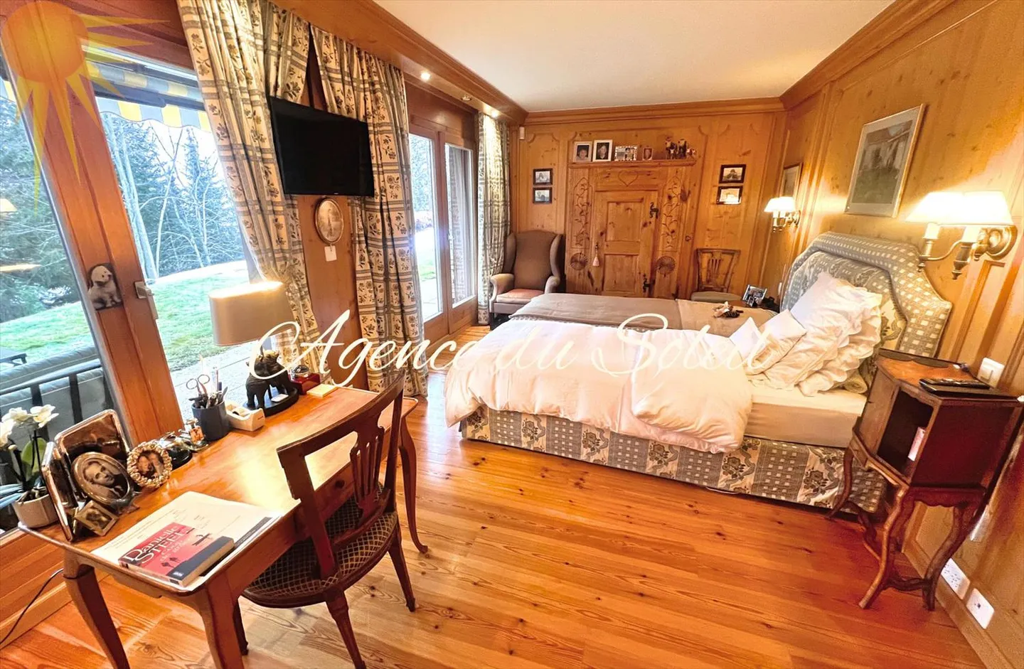 Magnifica proprietà con 4,5 vani + 3,5 vani + stanza di servizio, giardino, piscina privata nel cuore di Crans! - Foto 12 di 13