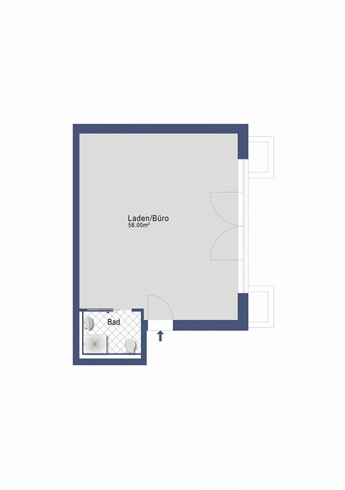 Perfetto come showroom, ufficio o area vendita - Foto 6 di 8