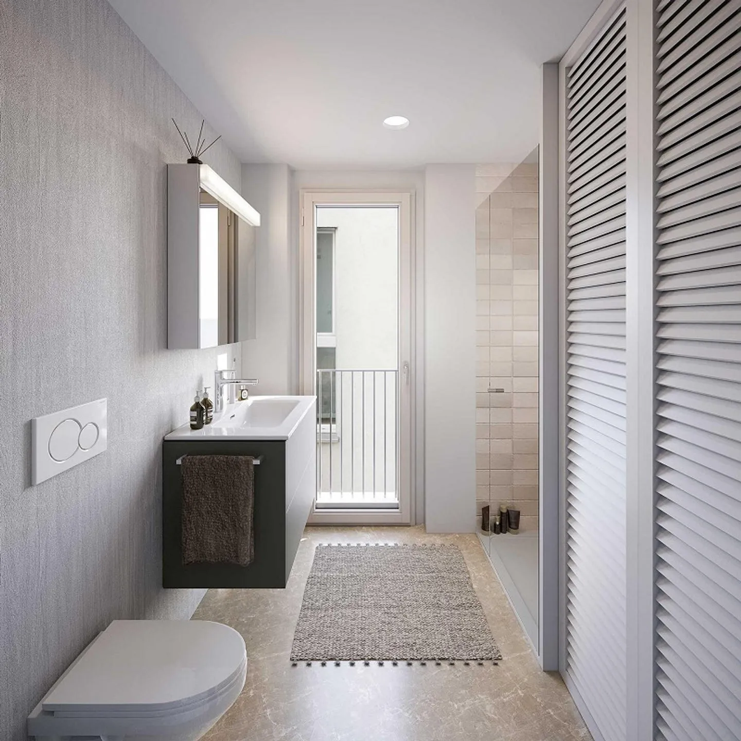 Newly built Saatlenstrasse Zurich - Your new furnished Tiny Apartment - Photo 3 of 5
