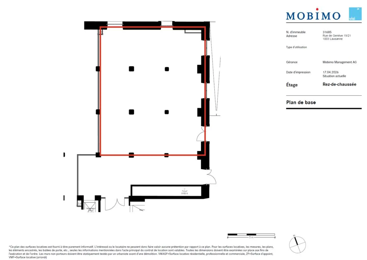150 m² große Verkaufsfläche im Herzen von Lausanne - Foto 11 von 13