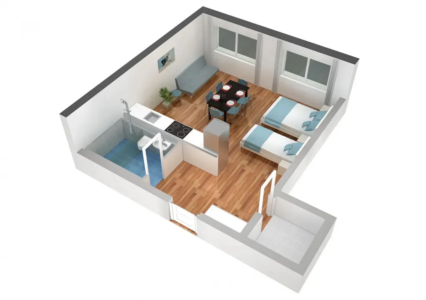 Apartment for rent - Photo 10 of 10