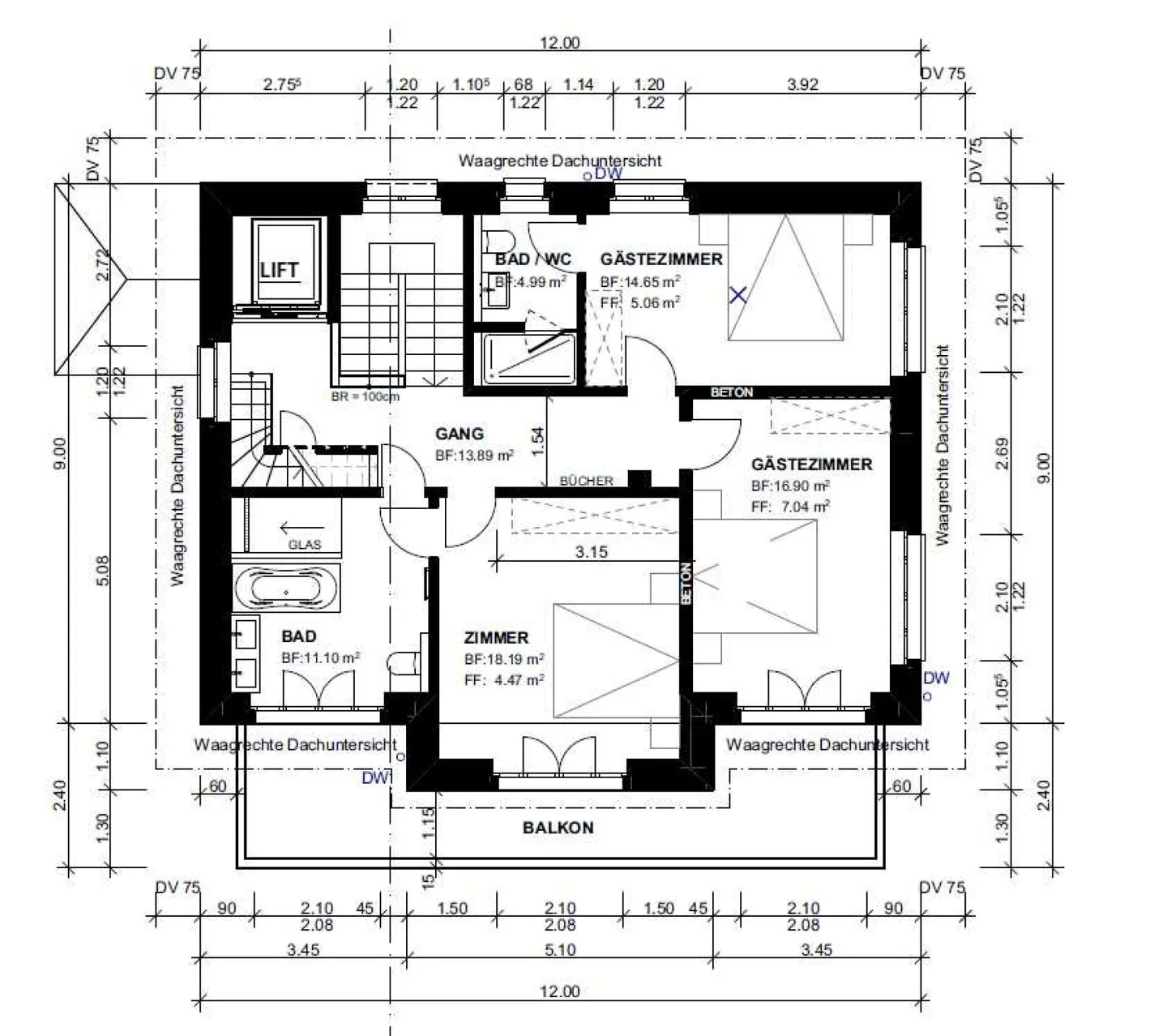 Zu vermieten in Mammern, angrenzend an Landwirtschaftszone, freistehendes 6½ Zi.-EFH mit Lift; Unverbaubarer Hanglage und Sicht auf See ! - Foto 6 von 16