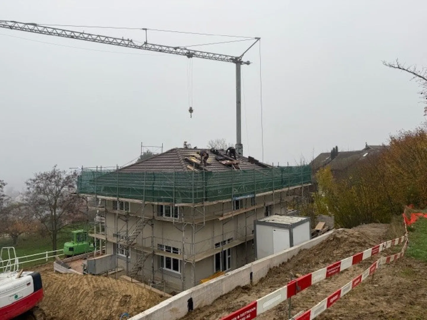 Zu vermieten in Mammern, angrenzend an Landwirtschaftszone, freistehendes 6½ Zi.-EFH mit Lift; Unverbaubarer Hanglage und Sicht auf See ! - Foto 16 von 16