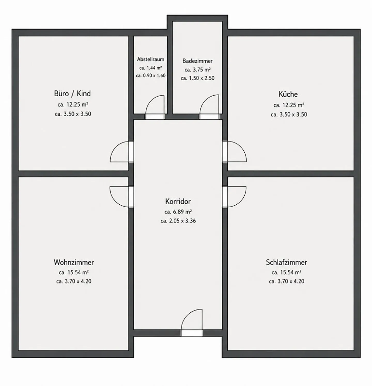 Appartement 3½ pièces avec beau patio de jardin dans un quartier calme - Photo 12 sur 12