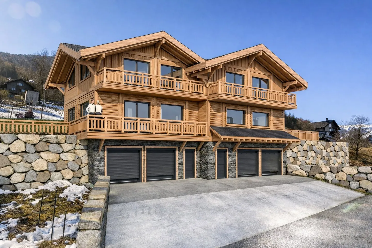 Chalet con Tetto Solare - Foto 1 di 2