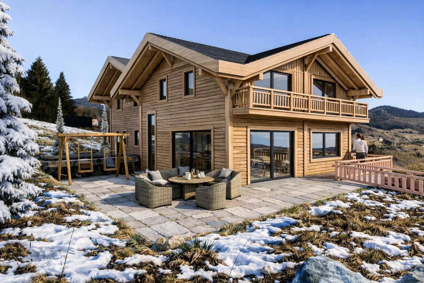 Chalet con Tetto Solare - Foto 2 di 2