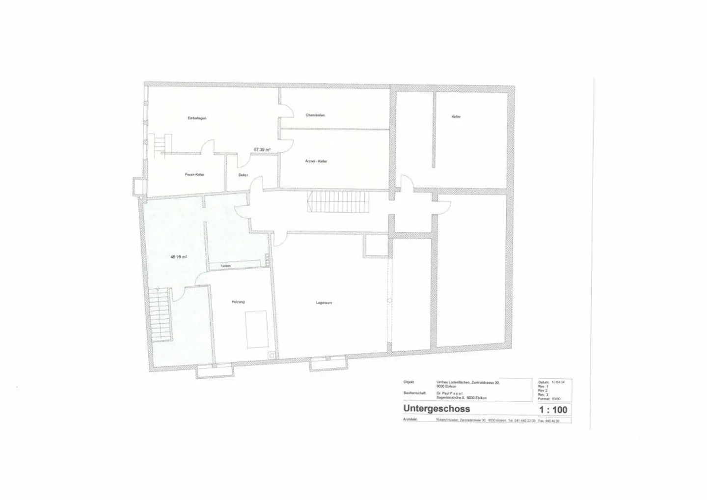 Espace de stockage polyvalent dans un emplacement privilégié à Ebikon - Photo 2 sur 7