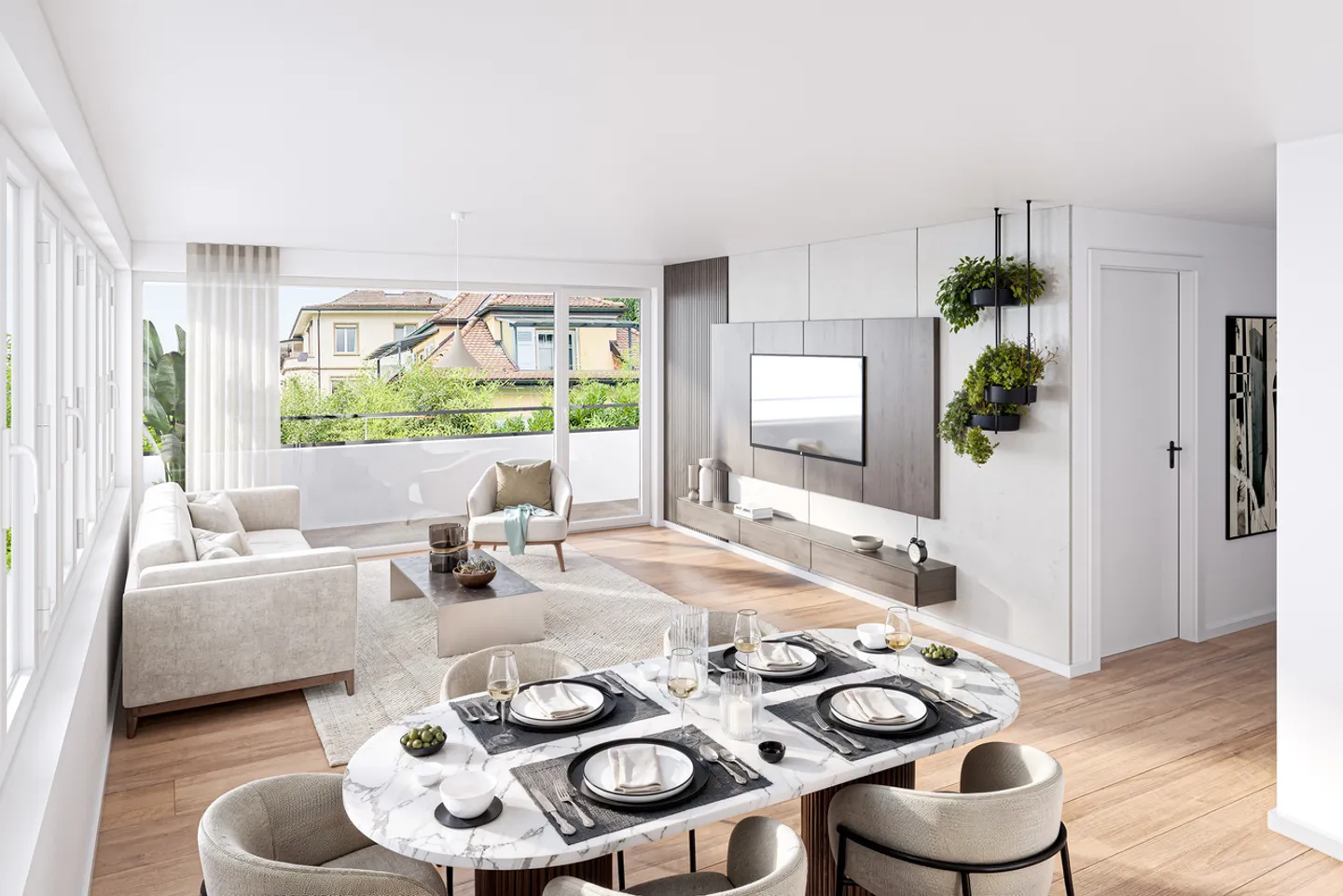 Appartamenti di 3,5 stanze in vendita - Foto 2 di 5