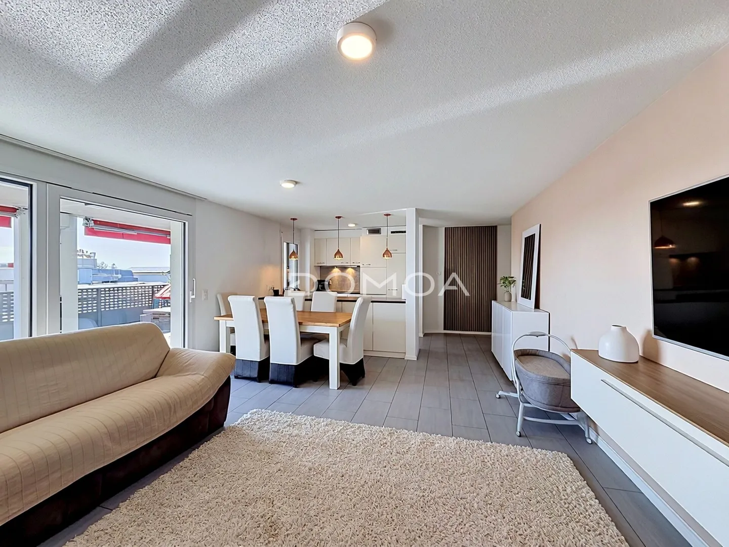 Beautiful 4.5-room apartment with large terrace - Photo 4 of 9