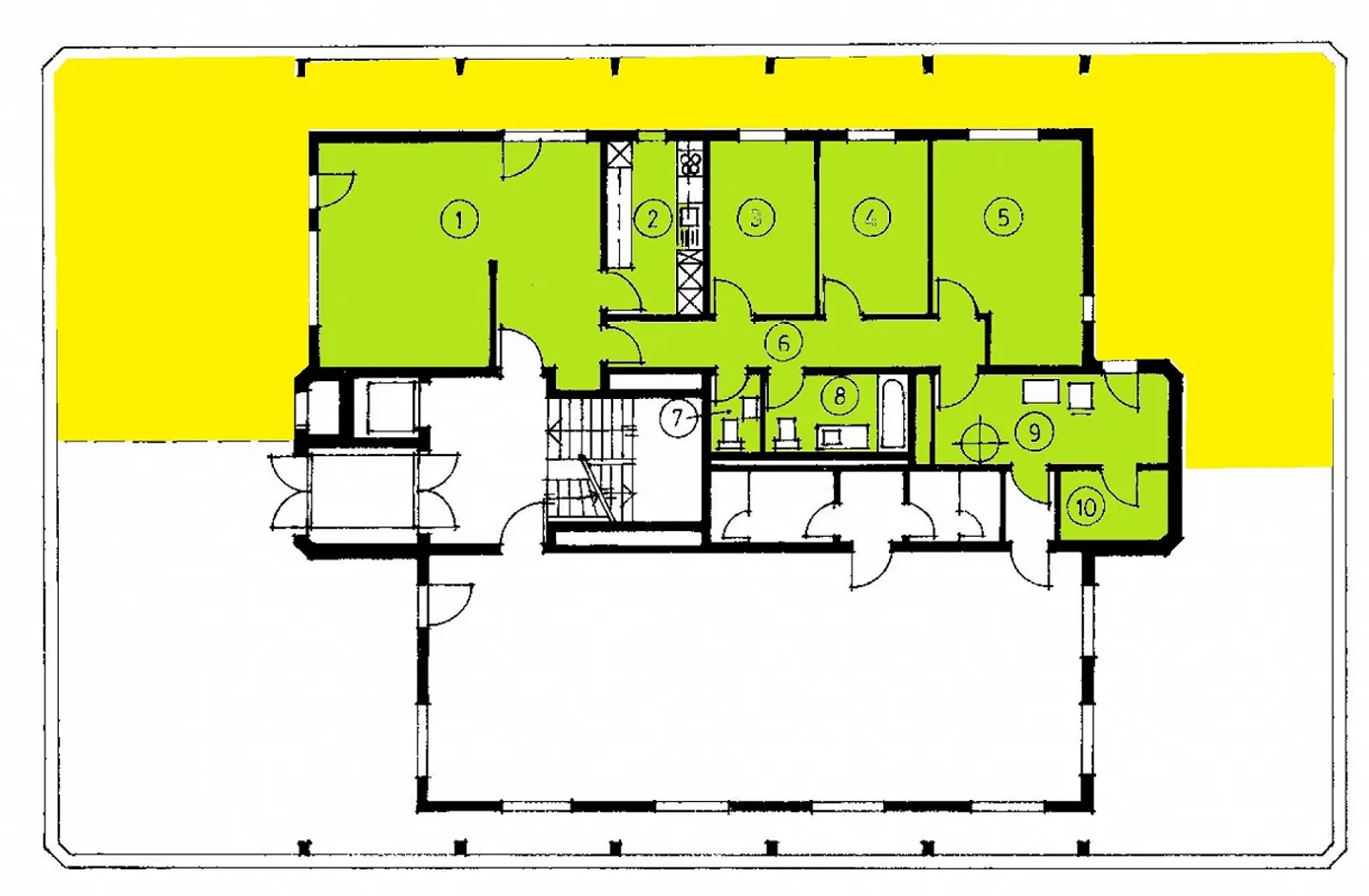 Ampio appartamento attico di 4,5 stanze con giardino sul tetto - Foto 17 di 17