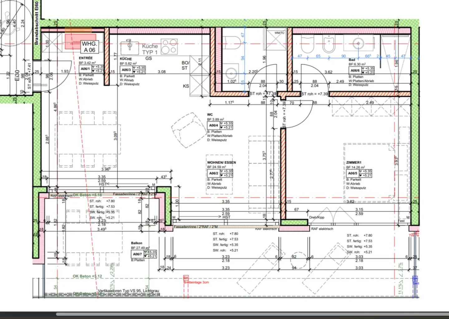 Moderno 2.5 ZWG a Locarno - Parcolago - Foto 7 di 9
