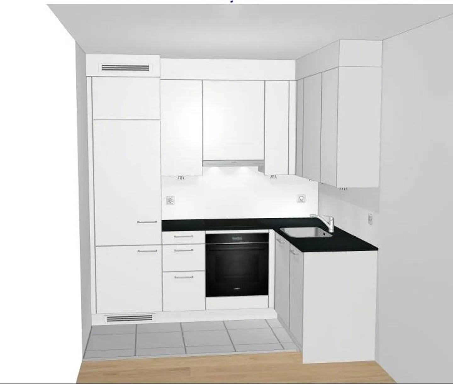 Luminoso appartamento di 2 stanze con cucina recentemente ristrutturata - Foto 6 di 6