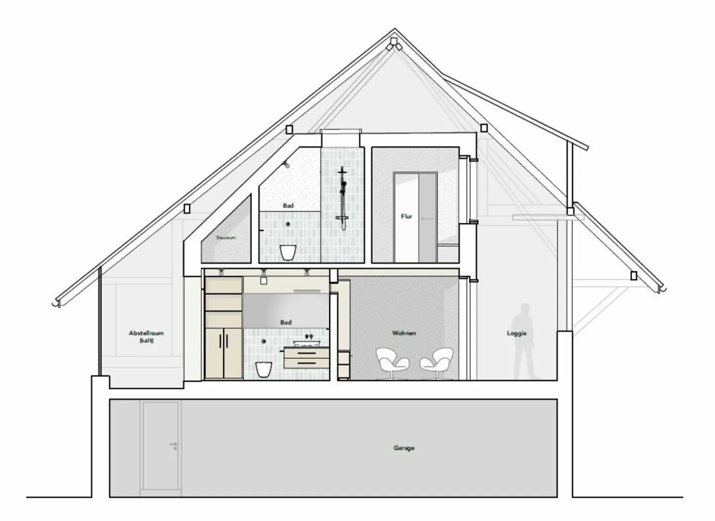 Prima occupazione appartamento maisonette di 4,5 stanze - Foto 6 di 7