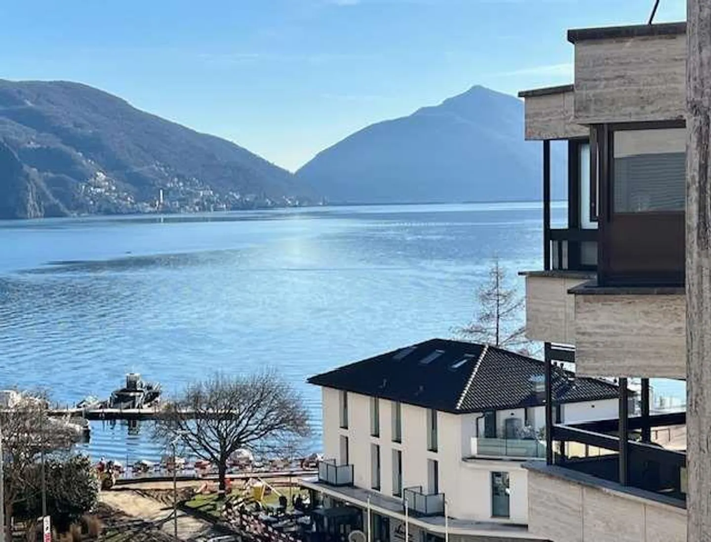«Exklusives Roof Garden Penthouse mit Seeblick in Lugano Cassarate» - Foto 1 von 13