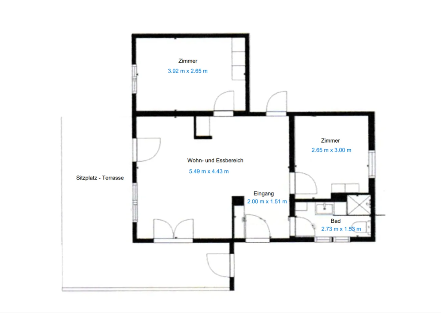 Modernisiertes Chalet mit Einliegerwohnung und Weitblick - Foto 35 von 36