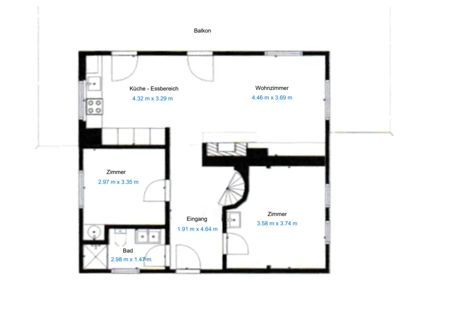 Modernisiertes Chalet mit Einliegerwohnung und Weitblick - Foto 36 von 36