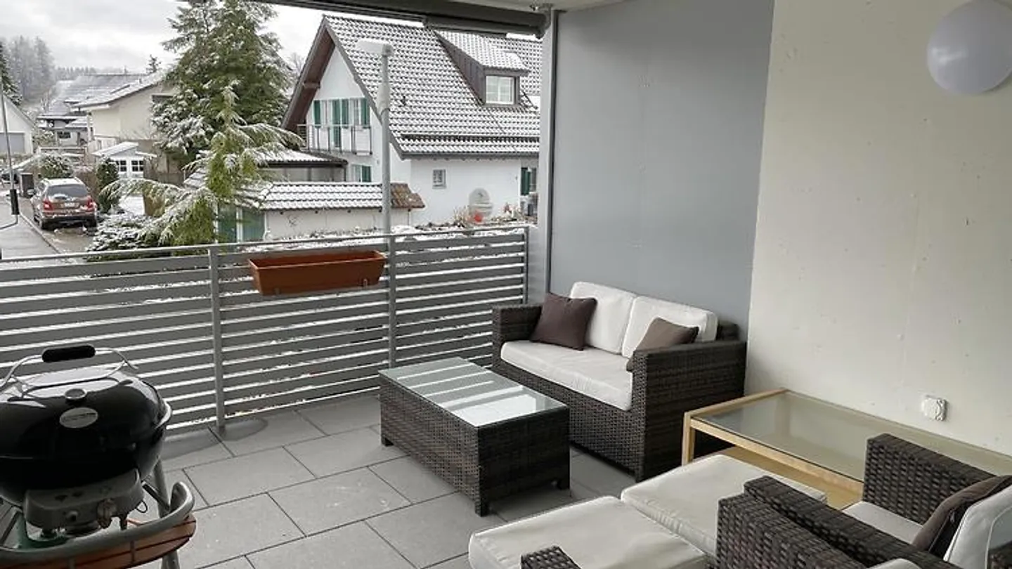 APPARTAMENTO 4½ LOCALI A GRÜNINGEN (ZH), ARREDATO, TEMPORANEO - Foto 2 di 10