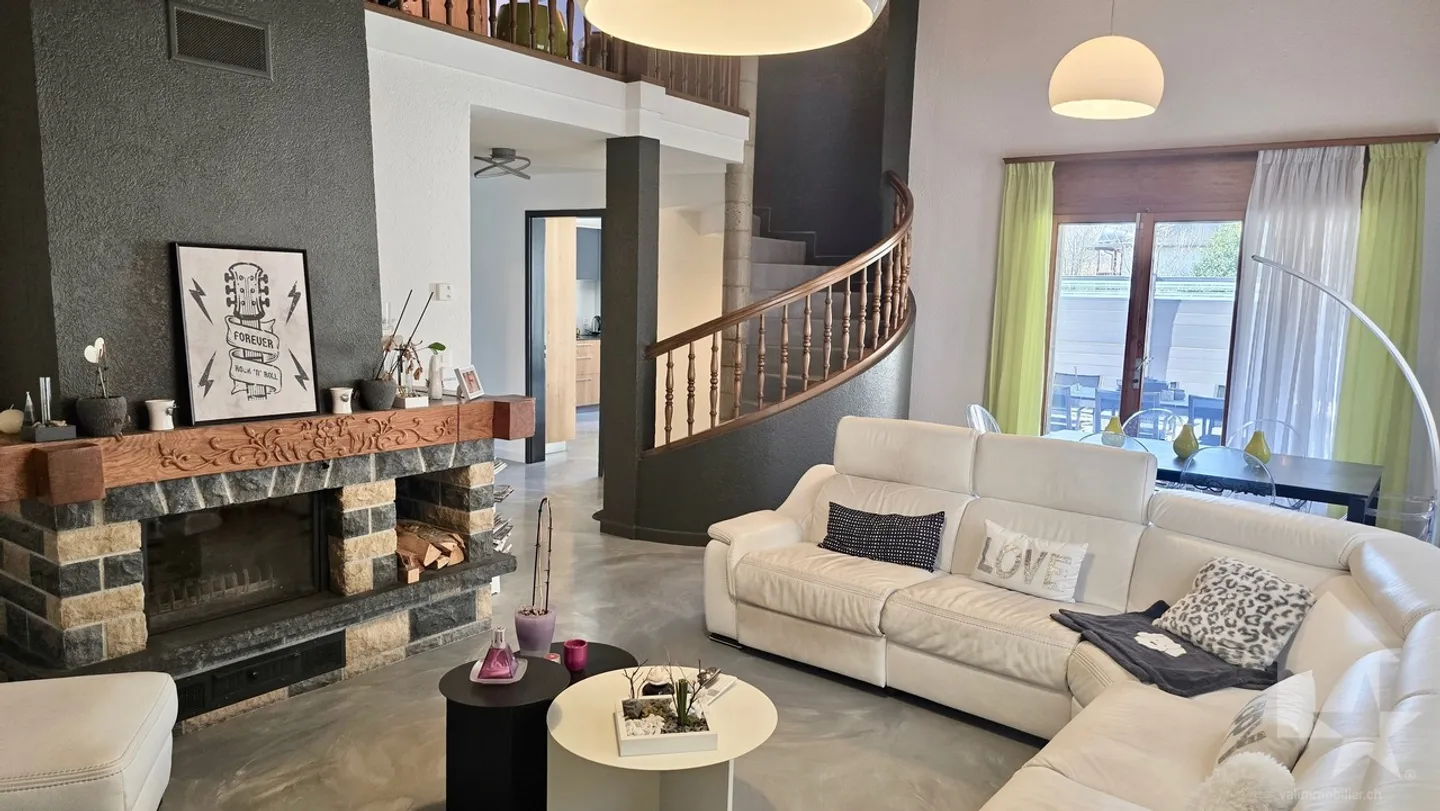 Villa eccezionale a Fully ai margini dei frutteti - Foto 3 di 11