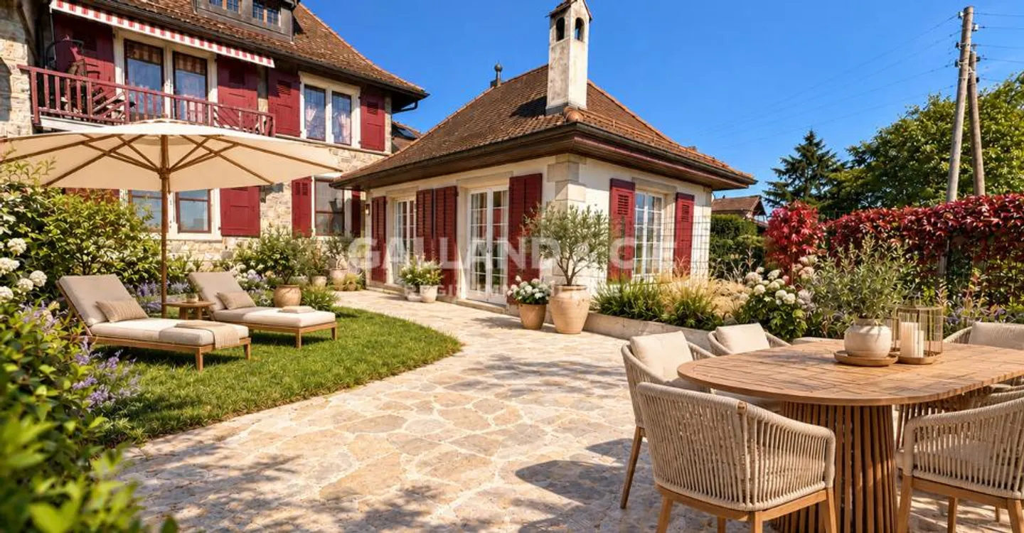 Splendid 6.5 rooms with terrace and garden - Photo 3 of 13