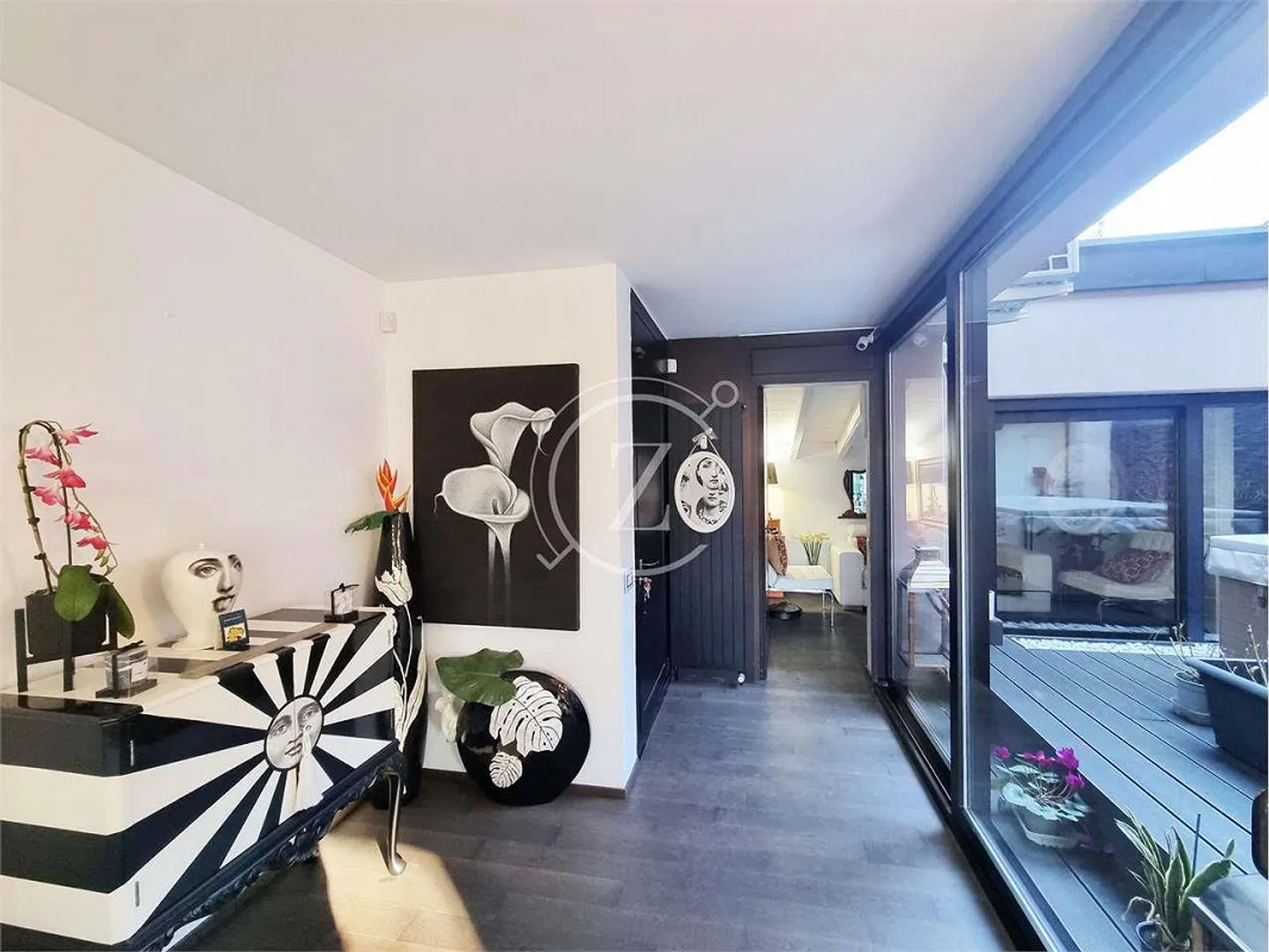 Appartement de luxe 4,5 pièces avec vue partielle sur le lac à Lugano à vendre - Photo 6 sur 12